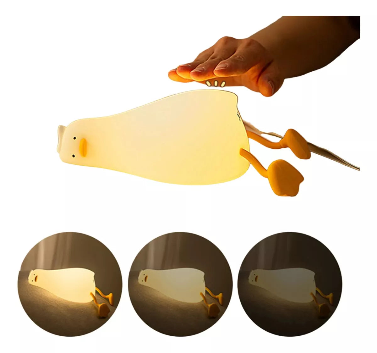 Lampara veladora Patito